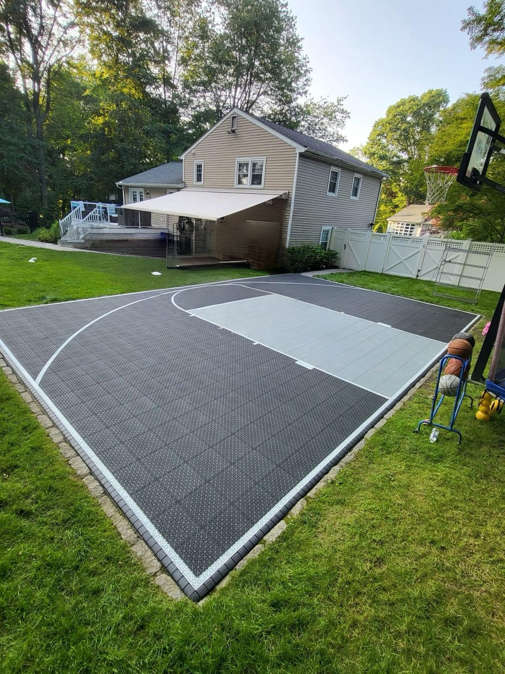 EZ Basketball Court- 10m x 10m