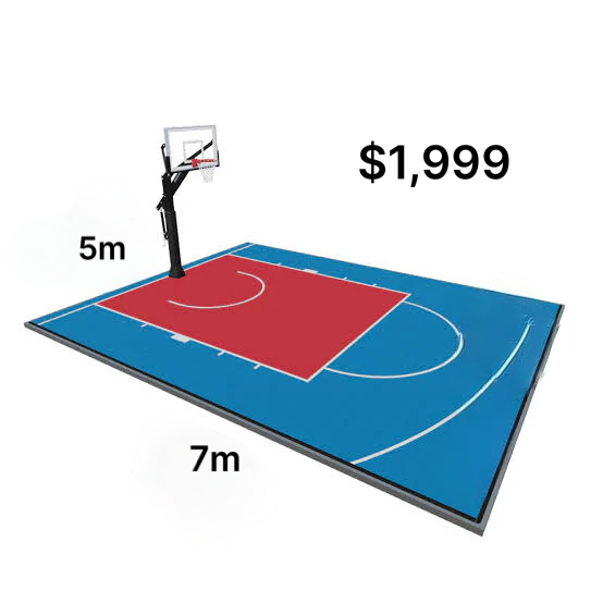 EZ Basketball Courts- 5m x 7m