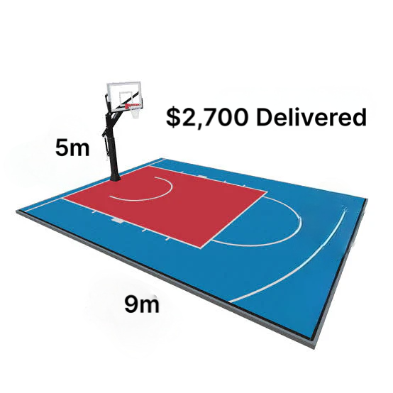 EZ Basketball Court -5m x 9m